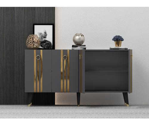 Isil - Anthracite, Gold