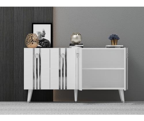 Isil - White, Silver