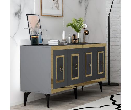 Karya - Anthracite, Gold