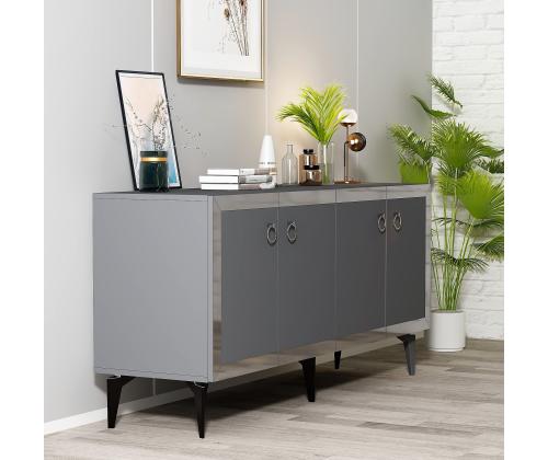 Ponny - Anthracite, Silver