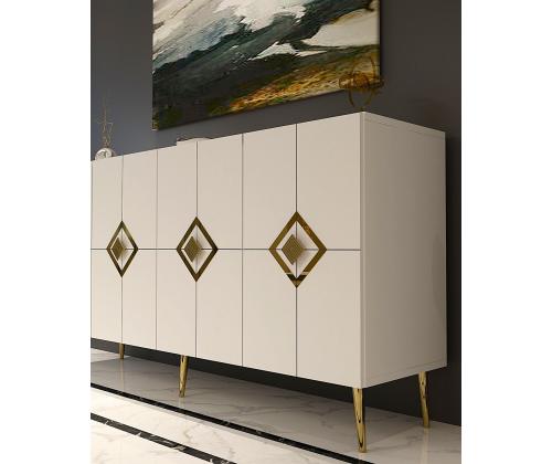 Robber KB150 - White, Gold