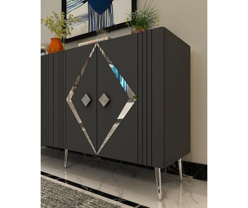 Domino KB150 - Anthracite, Silver