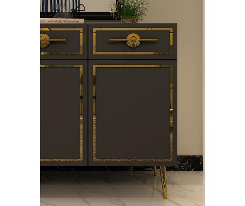 Belly KB150 - Anthracite, Gold