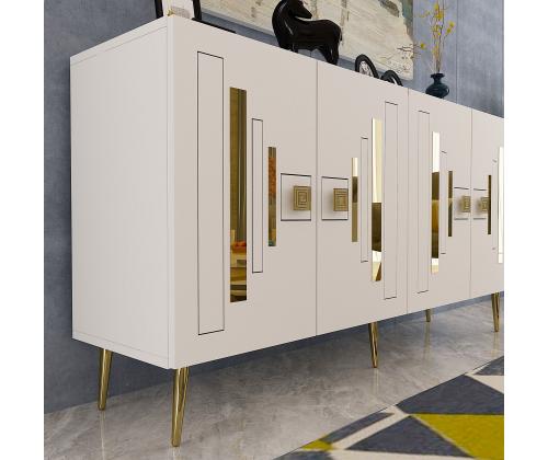 Seduna - White, Gold