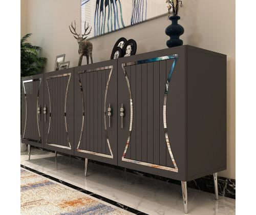 Tean - Anthracite, Silver