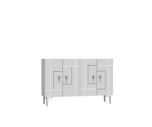 Sina - White, Silver