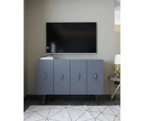 8167KM-32 - Anthracite, Silver