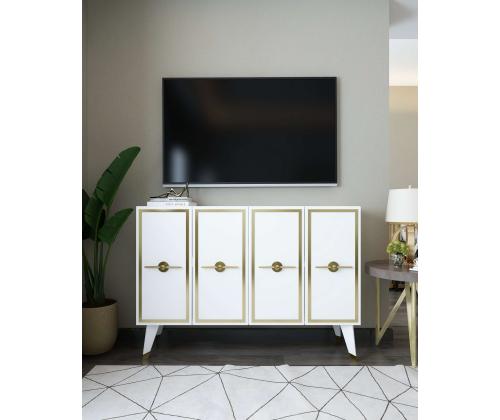 8174KM-32 - White, Gold