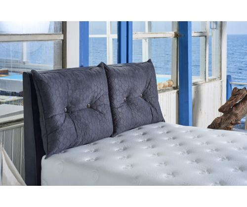 Visco Fusion 150x200 cm Double Size Memory Foam and Pocket Spring Luxury Soft Mattress