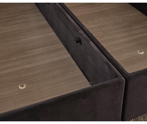 Ela Single - Black (100 x 200)