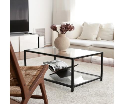 Kohvilaud Astro sehpa / şeffaf temperli cam S400