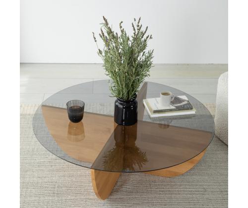 Kohvilaud Lily Wood - Fume, Oak