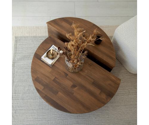Kohvilaud Podium Wood - Walnut