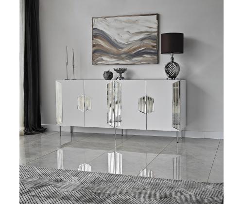 Dubai - White, Silver