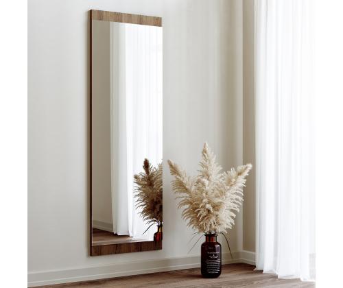 Peegel Boy Aynası Dekoratif Basic Ceviz 40x120