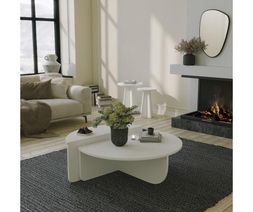 Kohvilaud Podium - White