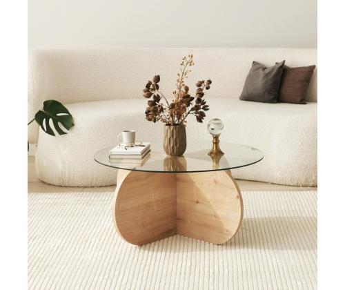 Kohvilaud Bubble - Sapphire Oak