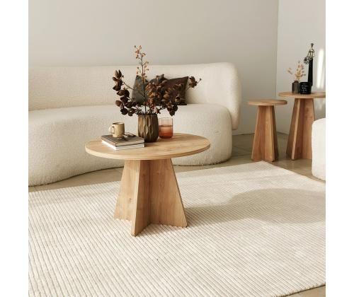 Kohvilaud Mushroom - Sapphire Oak