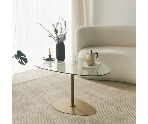 Kohvilaud Porto - Transparent, Gold