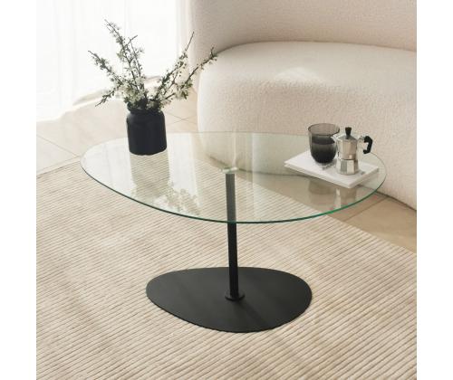 Kohvilaud Porto - Transparent, Black