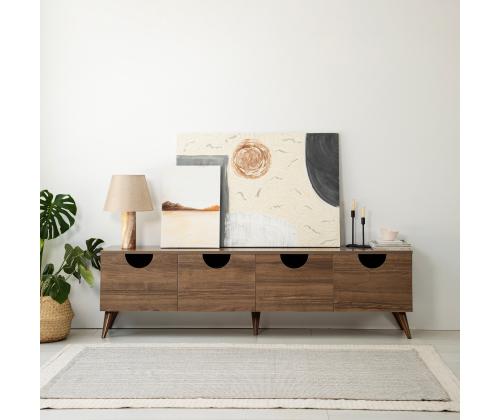 TV laud Four Seasons - Walnut