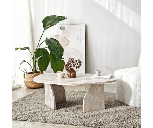 Kohvilaud Rock - Travertine