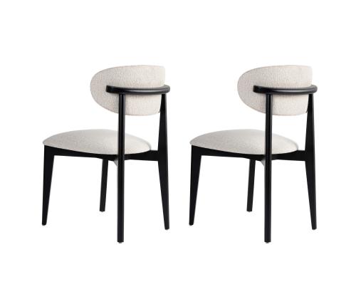 Mööblikomplekt toolid Lionte - White, Black