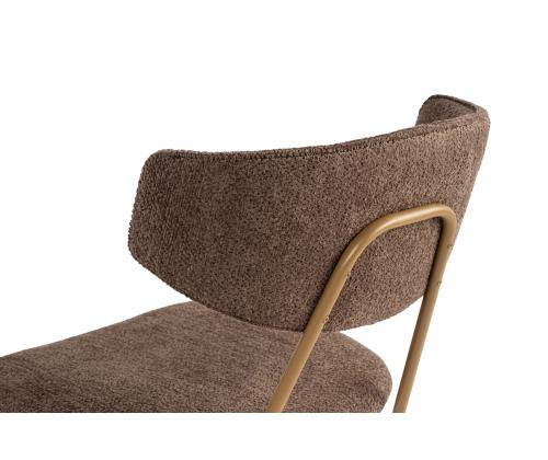 Mööblikomplekt toolid Nancy - Brown, Gold