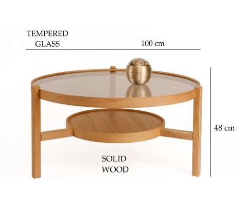 Kohvilaud Flora - Oak