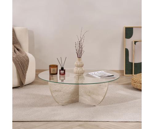 Kohvilaud Liya - Travertine