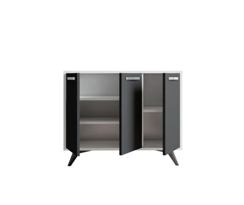 Piffa - White, Anthracite