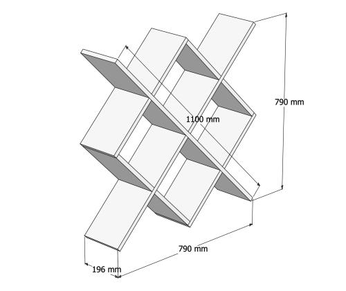 Semo - Walnut, White