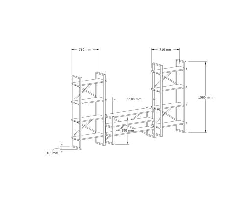 TV laud Egzotik - Modern