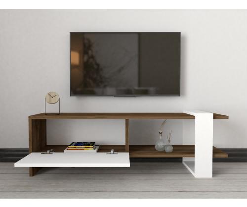 Gaye - Walnut, White