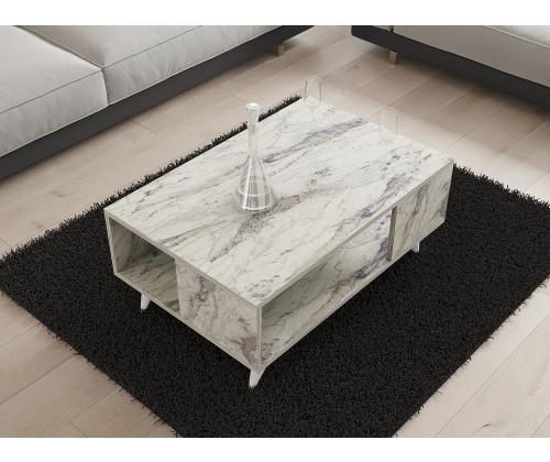 Kohvilaud Yuka - Freesia Marble