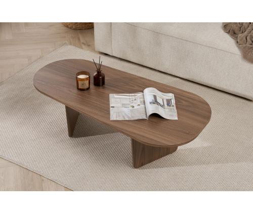 Kohvilaud Ovalis - Venezia Walnut