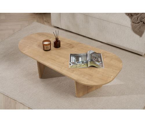 Kohvilaud Ovalis - Oak