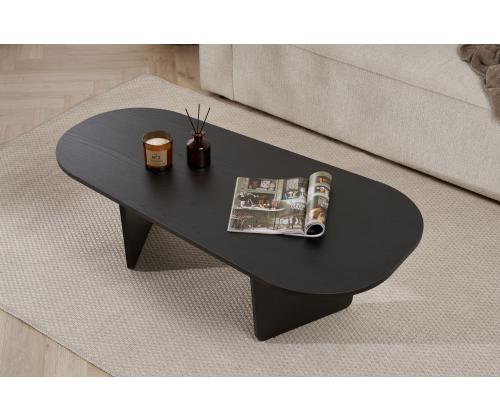 Kohvilaud Ovalis - Wood Black