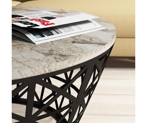 Kohvilaud Stil - White Marble