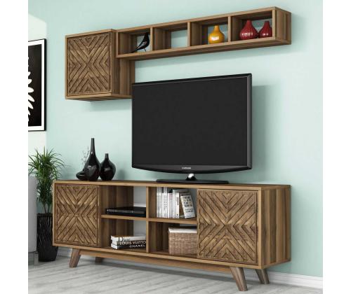 TV laud Inci - Walnut