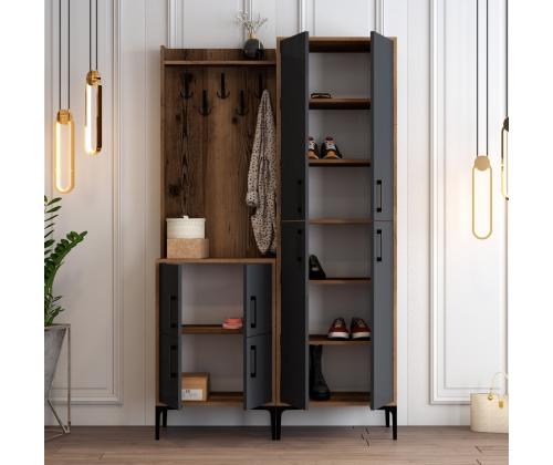 Berlin BA - Walnut, Anthracite