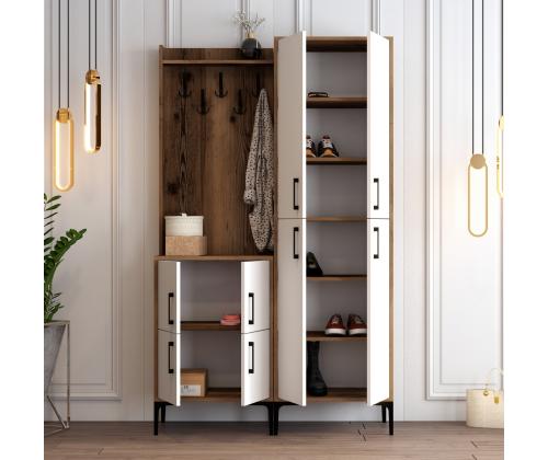 Berlin BA - Walnut, White