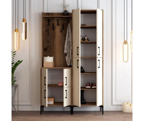 Berlin BA - Walnut, Cream