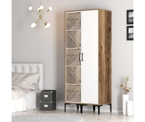 Kumsal PS - Walnut, White