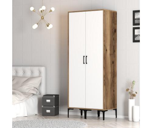 Kumsal SS - Walnut, White