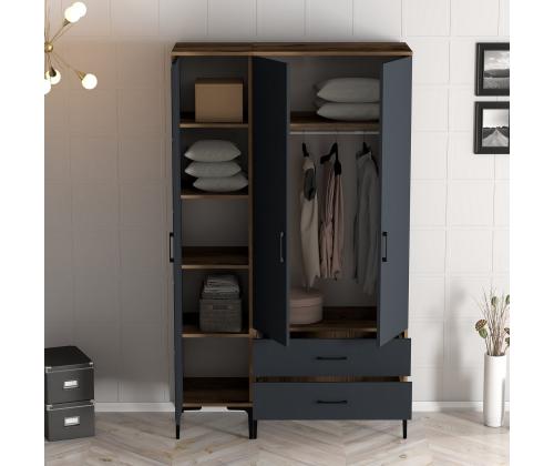 Kumsal ST - Walnut, Anthracite