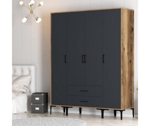 Kumsal STS - Walnut, Anthracite