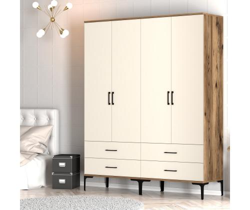 Kumsal TT - Walnut, Cream