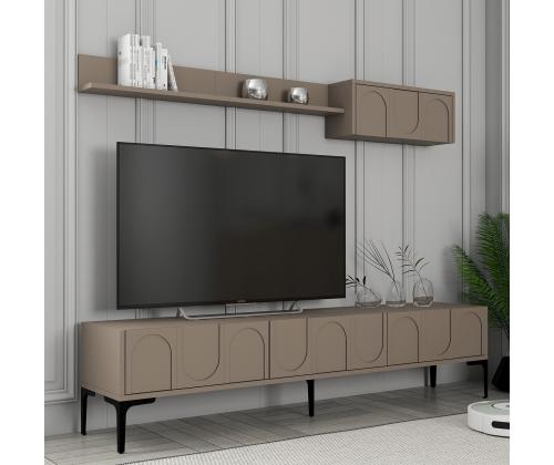 TV laud Lyon 2 - Atlas, Black