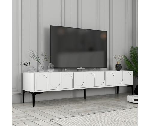 TV laud Lyon 42 - White, Black